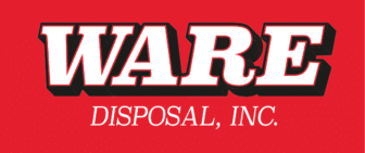 Logo reading WARE DISPOSAL, INC