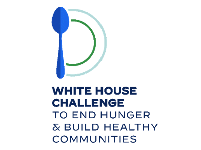 White House Challenge to end hunger and build healthy communities logo
